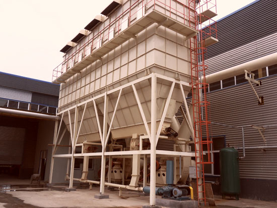 河南宁丰木业风送、除尘系统